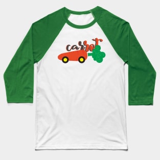 Carrot Funny Baseball T-Shirt